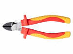 Pliers | side,cutting,insulated | 160mm | Chrom-vanadium steel
