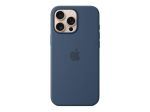 Back panel cover Apple - iPhone&nbsp;16 Pro Max Silicone Case with MagSafe - Denim