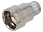 Splice terminal: socket | Thread: G 1/4" external | 8mm