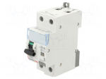 RCBO breaker | Inom: 20A | Ires: 30mA | Max surge current: 250A | IP20