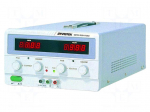 Laboratory power supply: standard | single-channel,linear | 0&divide;20A