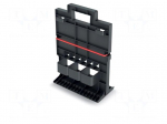 Cargo tool tray | black | MODULAR SOLUTION | 304x85x333mm