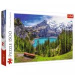 M&auml;nguala | PC | Konsoolid | Tarvikud // Harivad m&auml;nguasjad | Interaktiivsed | Loomingulised | Kunstilised // Puzzle - 1500 - Jezioro Oeschinen - Alpy - Szwajcaria - Trefl 26166