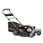 NAX petrol lawn mower with drive