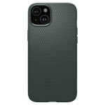 Back panel cover Spigen SPIGEN case LIQUID AIR for IPHONE 15 abyss green