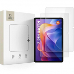 Protective glass Tech-Protect Xiaomi REDMI PAD 2 / SE 11.0 CLEAR GLASS FIT+ 2-PACK Clear