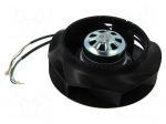 Fan: EC | radial | 230VAC | &Oslash;190x73.4mm | ball | 3200rpm | IP54