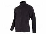 Fleece sweatshirt | Size: M | black | 250g/m2