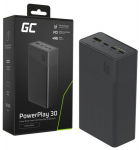 Powerbank GreenCell PowerPlay 30 30000mAh Black