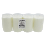 Candela Memorial Candles 4pcs White