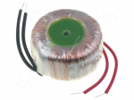 Transformer: toroidal | 21VA | 230VAC | 19V | 1.1A | 0.26kg | &Oslash;: 60mm | IP00