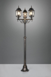 Trio Volturno pole lamp 3-pc 200 cm E27 antique rust gaismeklis 405960328 4017807543612