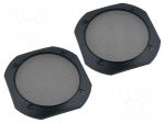 Loudspeaker grille | 165mm | metal