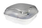 Lamp housing PANDA Karo LED 13W white ring,transpa