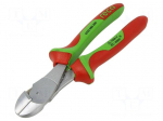 Pliers | side,cutting | insulated | 200mm