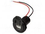 Automotive power supply | USB A socket x2 | 5A | Sup.volt: 12&divide;24VDC