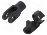 Fork joint | &Oslash;hole: 12mm | M12 | 1.75 | right hand thread,inside
