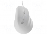 Mouse | CRAKE 2 PRO | white | USB A | optical,wired | 1.5m