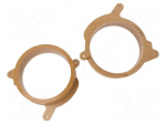 Spacer ring | MDF | 165mm | Mercedes | impregnated,varnished