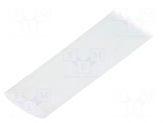 Heat shrink sleeve | flexible | 2: 1 | 38mm | L: 10m | transparent