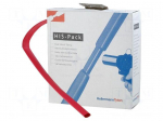 Heat shrink sleeve | 3: 1 | 12mm | L: 5m | red | Package: reel