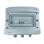 Switchgear attached AC hermetic IP65 EMITTER with surge arrester AC Noark type 1+2, 50A 3-F, RCD type A 63A/300mA