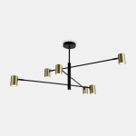 Ceiling lamp PEDRO, excl. 6xGU10, max 5W, IP20