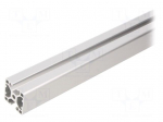 Connecting tubes | Width of the groove: 6mm | W: 30mm | H: 30mm | L: 2m