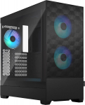 Fractal Design Pop Air RGB black TG Clear Tint, Tower Case (black)