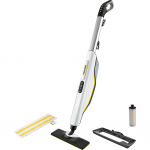 K&auml;rcher steam cleaner SC 3 Upright EasyFix (white/black, 1,600 watts, with EasyFix floor cleaning set)