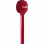 Rode Microphones Interview GO, microphone red, adapter