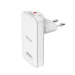 Nevox 45W DUAL slim USB-C charger GaN EU / US (white)