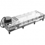 Alphacool Core Flat Reservoir 360 Right (transparent, incl. VPP pump)