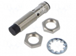 Sensor: inductive | OUT: NPN / NC | 0&divide;5mm | 10&divide;30VDC | M12 | IP67 | brass