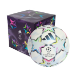 Piłka nożna adidas UCL League 26/27 League Stage Box biało-niebiesko-r&oacute;żowo-zielona KE9771 4