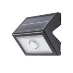 LED valgustus // Valgustid uutest tarnetest // Lampa ścienna solarna czujnik ruchu i zmierzchu; 3w; 400lm; 5000k; ładowanie usb-c &ndash; ip44