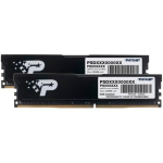 Patriot DDR4 -  16 GB -3200 - CL - 22 - Dual Kit, Signature Line (black, PSD416G3200K)