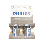 Patareisid, akusid ja laadijaid // AA, AAA ja muud suurused patareid, laadijad &ndash; saadaval tellimiseks // Bateria alkaliczna Philips LR14 2szt./bl.
