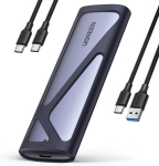 UGREEN 90264 SSD Enclosure M.2 Storage Drive Enclosure USB 3.2 Gen 2 (3.1 Gen 2) Aluminium / Grey