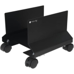 Techly arvutikapp ratastel, metall, black