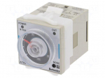 Timer | 0,05s&divide;100h | DPDT/ SPDT + SPDT | 250VAC/5A,30VDC/5A | 12VDC