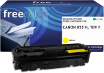 Toner Freecolor Canon 055H (3017C002) yellow 5600 lehek&uuml;lge taaskasutatud
