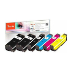 Tindi komplekt Peach PI200-487 / Epson nr 33 (Photo black, Black, Cyan, Magenta, Yellow)