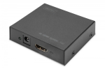 HDMI 2-pordiline jagaja, 4K 30Hz UHD 3D, HDCP 1.3, heli