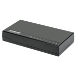 INTELLINET lauaarvuti 8-pordiline Gigabit Ethernet l&uuml;liti Black
