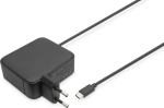 Ładowarka sieciowa zasilacz 1x USB-C PD 3.0 max. 100W GaN zintegrowany kabel 1,2m Czarna