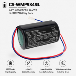 17000mAh Battery for WILPA2549A Water Meter