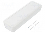 Enclosure: for remote controller | X: 50mm | Y: 150mm | Z: 30mm | ABS