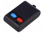 Enclosure: for remote controller | X: 56mm | Y: 36mm | Z: 16mm | ABS