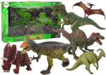 Duży Zestaw Dinozaur&oacute;w 6 sztuk Figurka Dinozaur Prehistoryczne Okazy